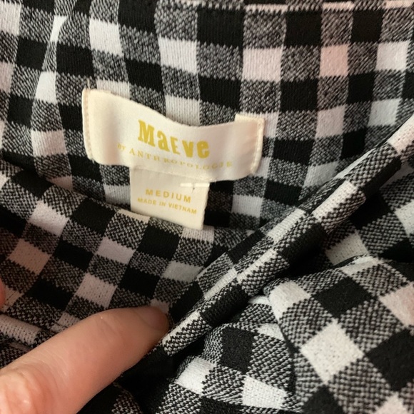 NWT Anthropologie Maeve Gingham Check Pencil Skirt - Picture 5 of 10